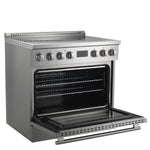 Forno Torino 36 Inch Induction Range with True Convection and Air Fry - BonPrix Électroménagers