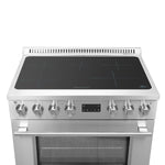 Forno Torino 36 Inch Induction Range with True Convection and Air Fry - BonPrix Électroménagers