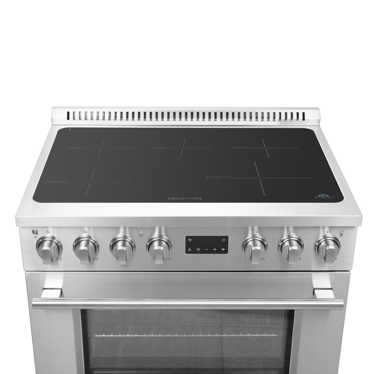 Forno Torino 36 Inch Induction Range with True Convection and Air Fry - BonPrix Électroménagers