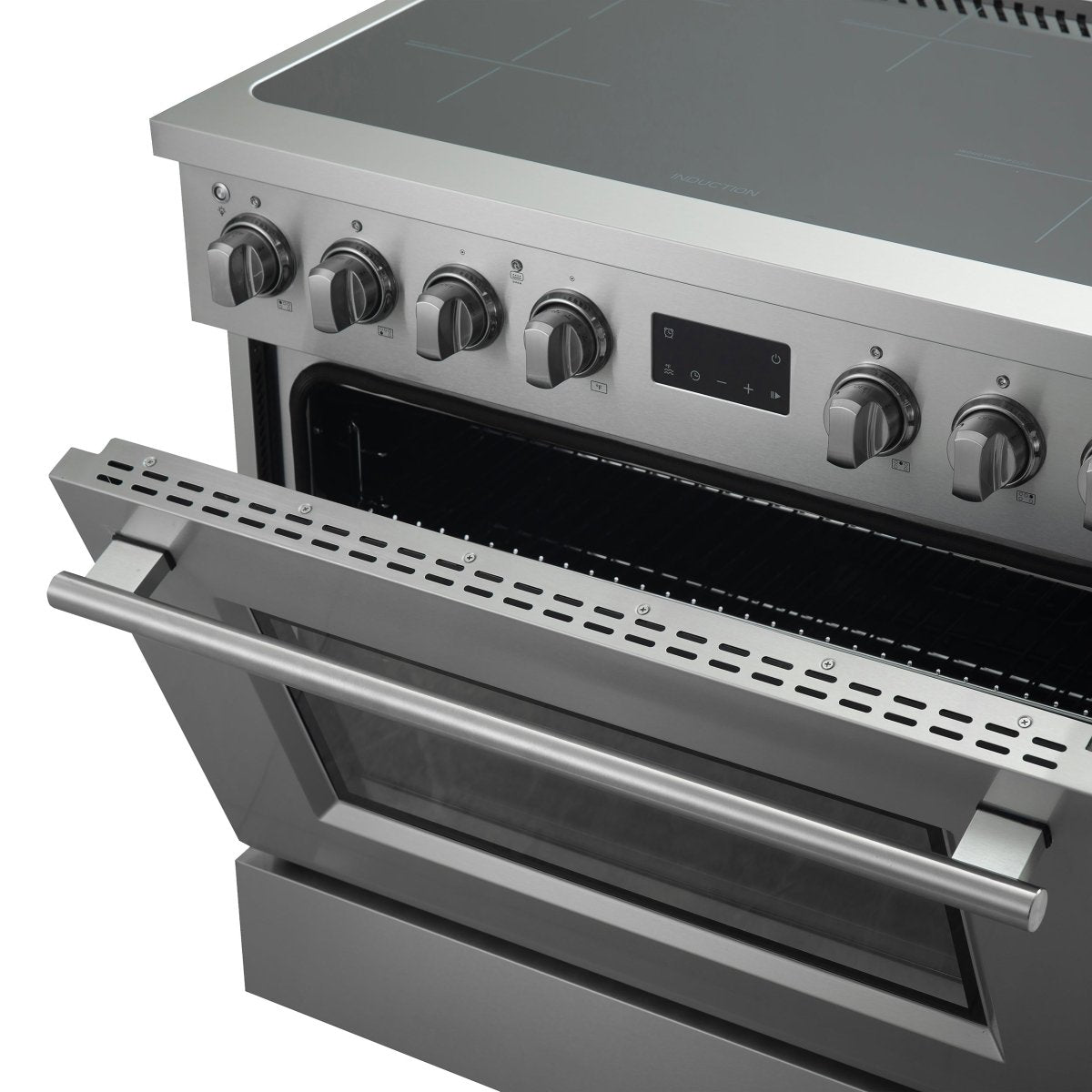 Forno Torino 36 Inch Induction Range with True Convection and Air Fry - BonPrix Électroménagers