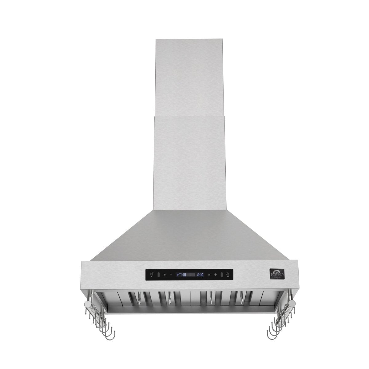 Forno Venezia 30 Inch Wall-Mounted Range Hood with Touch Controls and Baffle Filters - BonPrix Électroménagers