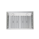 Forno Venezia 30 Inch Wall-Mounted Range Hood with Touch Controls and Baffle Filters - BonPrix Électroménagers