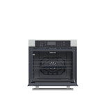 Forno Villarosa 30-Inch Electric Wall Oven, Stainless Steel, 5.0 cu.ft Capacity, Air Fry, Steam Cleaning, Glass Touch Controls - BonPrix Électroménagers