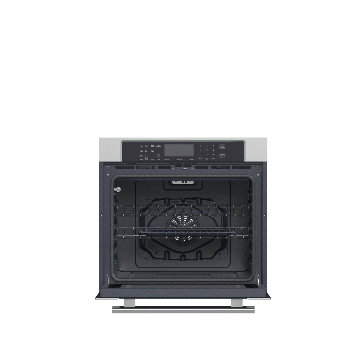 Forno Villarosa 30-Inch Electric Wall Oven, Stainless Steel, 5.0 cu.ft Capacity, Air Fry, Steam Cleaning, Glass Touch Controls - BonPrix Électroménagers