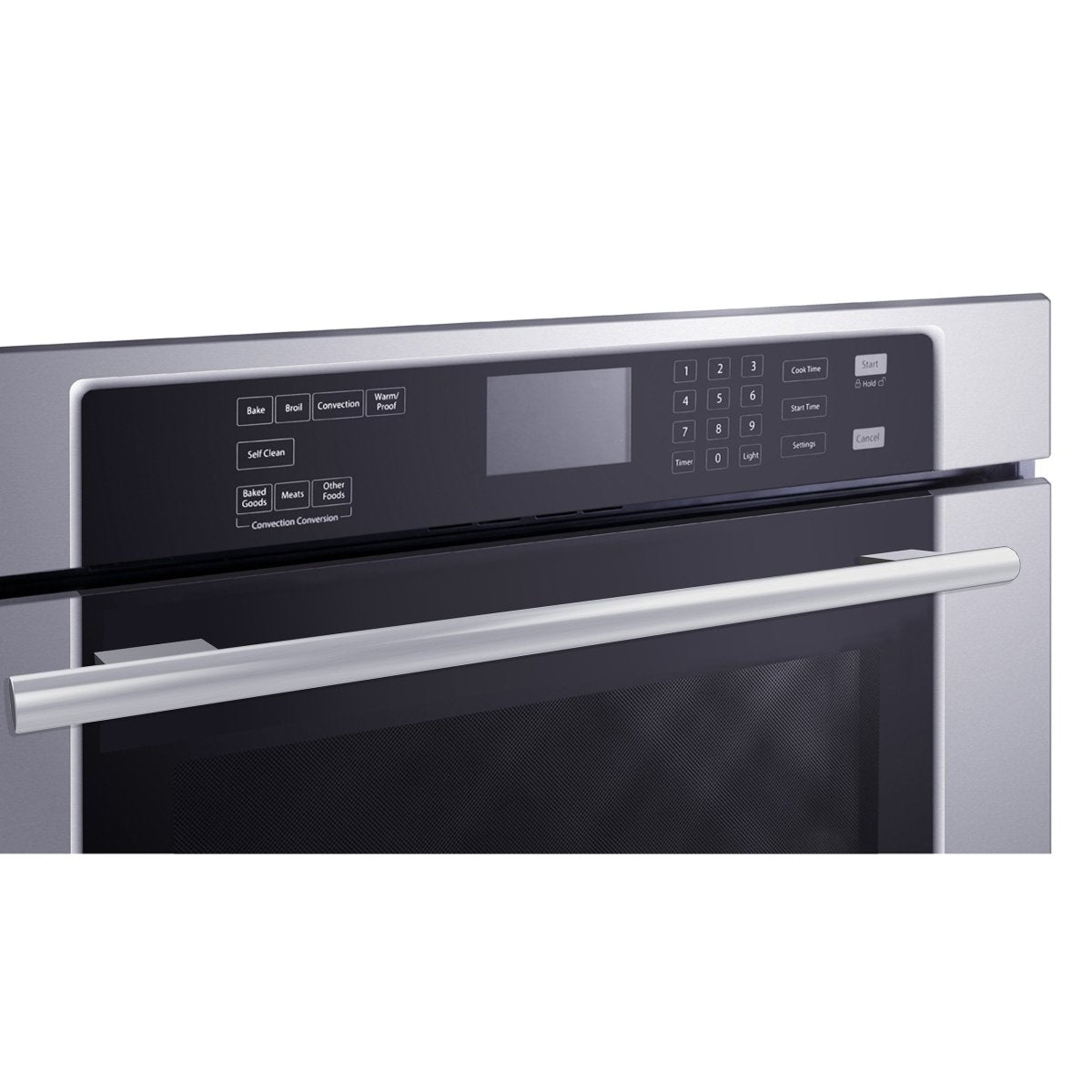 Forno Villarosa 30-Inch Electric Wall Oven, Stainless Steel, 5.0 cu.ft Capacity, Air Fry, Steam Cleaning, Glass Touch Controls - BonPrix Électroménagers