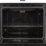 Forno Vomero 30-Inch Double Wall Oven, White, 10 cu.ft Total Capacity, 7100W Convection, Mechanical Controls, Manuel Steam Clean - BonPrix Électroménagers