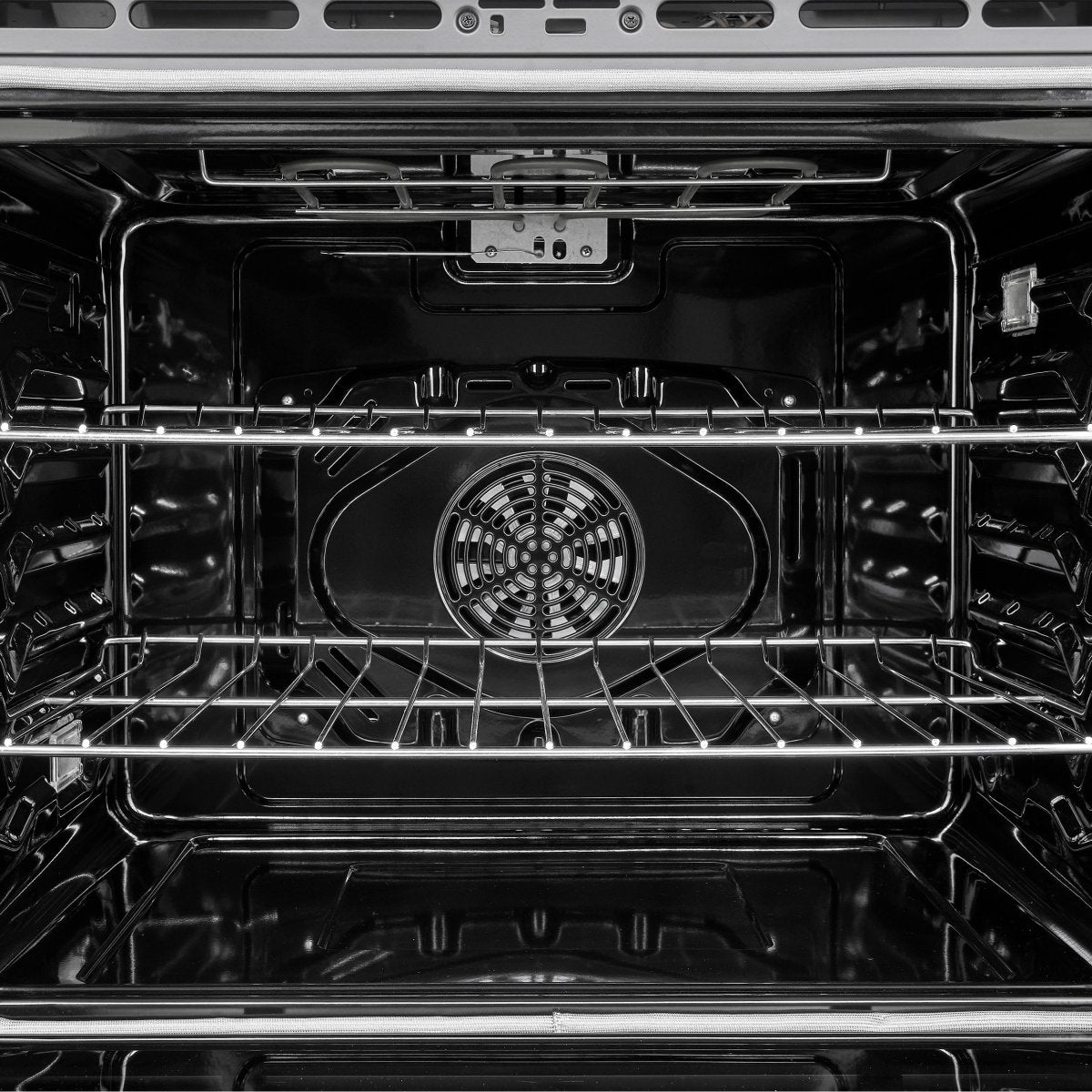 Forno Vomero 30-Inch Wall Oven, Stainless Steel, 5 cu.ft Capacity, 3550 Watts Convection, Mechanical Controls, Self-Cleaning Function - BonPrix Électroménagers