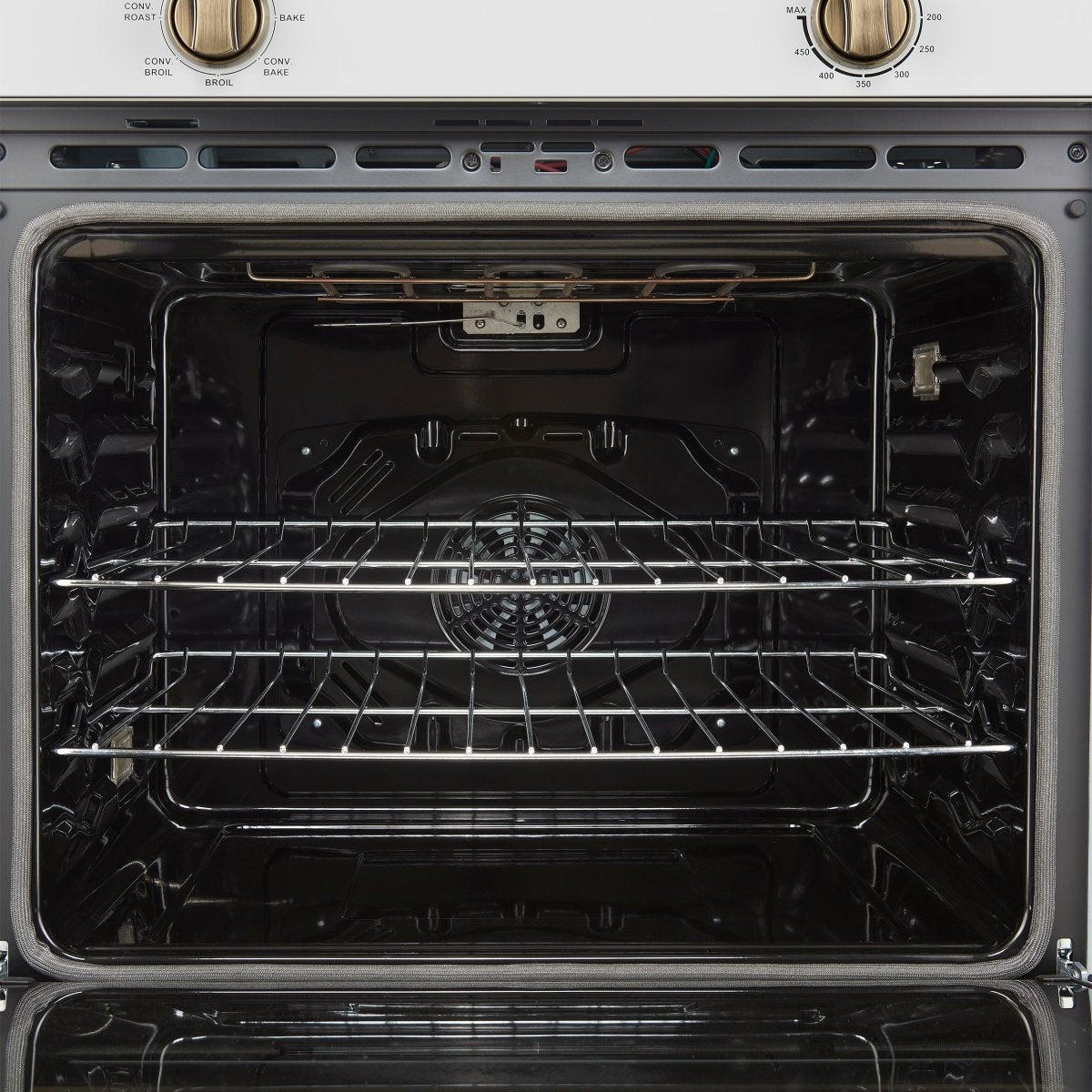 Forno Vomero 30-Inch Wall Oven, White, 5 cu.ft Capacity, 3550 Watts Convection, Mechanical Controls, Manuel Steam Clean - BonPrix Électroménagers