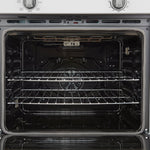 Forno Vomero 30-Inch Wall Oven, White, 5 cu.ft Capacity, 3550 Watts Convection, Mechanical Controls, Manuel Steam Clean - BonPrix Électroménagers