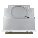 Forno Vomero 30-Inch Wall Oven, White, 5 cu.ft Capacity, 3550 Watts Convection, Mechanical Controls, Manuel Steam Clean - BonPrix Électroménagers