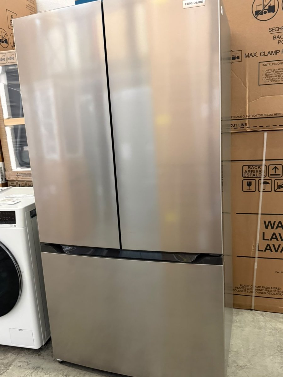 FRFG2011AV - REFRIGERATORS - Frigidaire - French 3-Door - Stainless Steel - Open Box - BonPrix Électroménagers