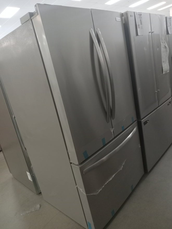 FRFN2813AF - REFRIGERATORS - Frigidaire - French 3 - Door - Stainless Steel - Open Box - BonPrix Électroménagers
