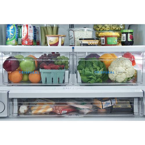 FRFS2823AD - REFRIGERATORS - Frigidaire - French 3 - Door - Black Stainless - New - BonPrix Électroménagers