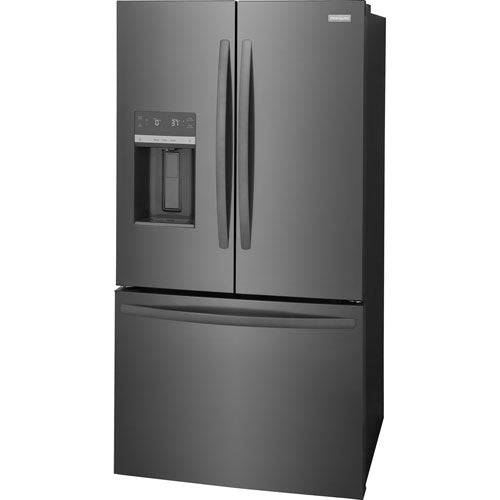 FRFS2823AD - REFRIGERATORS - Frigidaire - French 3 - Door - Black Stainless - New - BonPrix Électroménagers