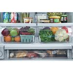 FRFS2823AD - REFRIGERATORS - Frigidaire - French 3 - Door - Black Stainless - Open Box - BonPrix Électroménagers