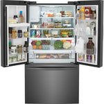 FRFS2823AD - REFRIGERATORS - Frigidaire - French 3 - Door - Black Stainless - Open Box - BonPrix Électroménagers
