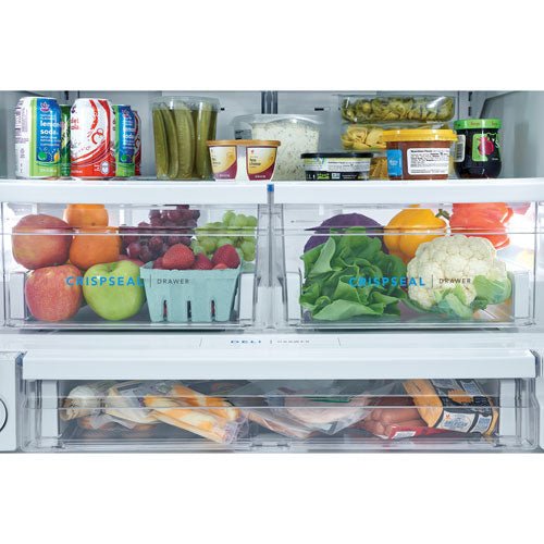 FRFS2823AW - REFRIGERATORS - Frigidaire - French 3 - Door - White - New - BonPrix Électroménagers