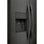 FRSS2323AD - REFRIGERATORS - Frigidaire - Side by Side - Black Stainless - New - BonPrix Électroménagers