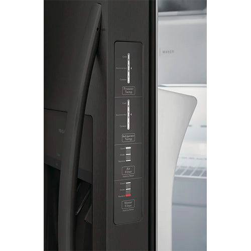 FRSS2323AD - REFRIGERATORS - Frigidaire - Side by Side - Black Stainless - New - BonPrix Électroménagers