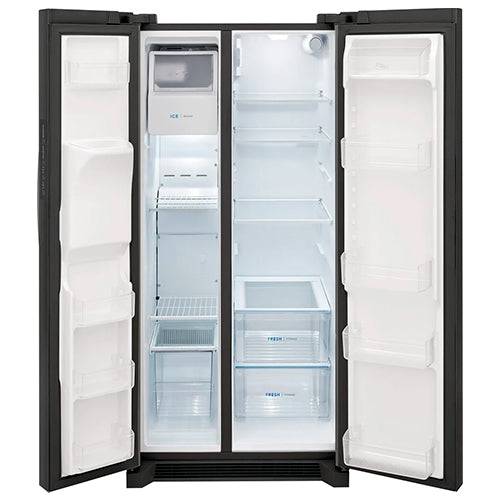 FRSS2323AD - REFRIGERATORS - Frigidaire - Side by Side - Black Stainless - New - BonPrix Électroménagers