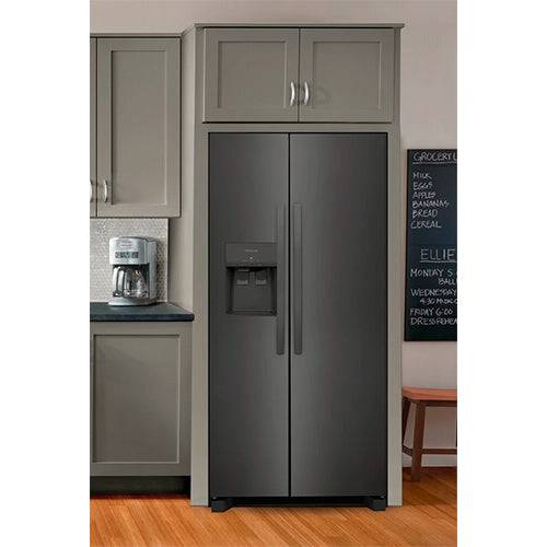 FRSS2323AD - REFRIGERATORS - Frigidaire - Side by Side - Black Stainless - New - BonPrix Électroménagers