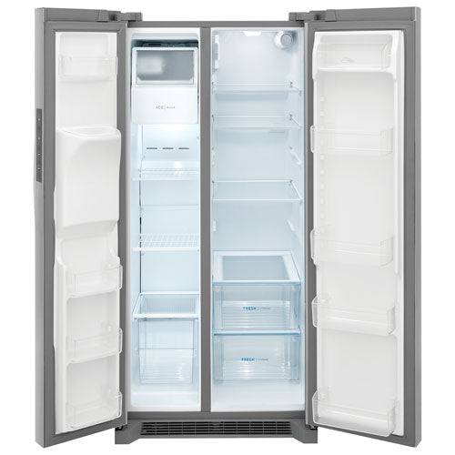 FRSS2323AS - REFRIGERATORS - Frigidaire - Side by Side - Stainless Steel - New - BonPrix Électroménagers