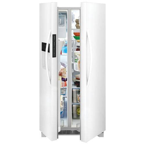 FRSS2323AW - REFRIGERATORS - Frigidaire - Side by Side - White - New - BonPrix Électroménagers