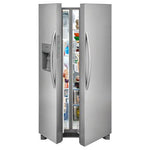 FRSS2623AS - REFRIGERATORS - Frigidaire - Side by Side - Stainless Steel - New - BonPrix Électroménagers