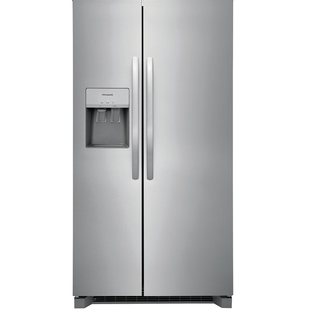 FRSS2623AS - REFRIGERATORS - Frigidaire - Side by Side - Stainless Steel - Open Box - BonPrix Électroménagers