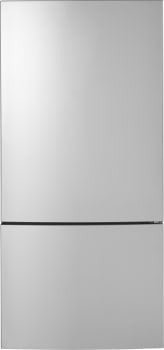 GBE17HYRFS - REFRIGERATORS - GE - Bottom Freezer - Stainless Steel - Open Box - BonPrix Électroménagers