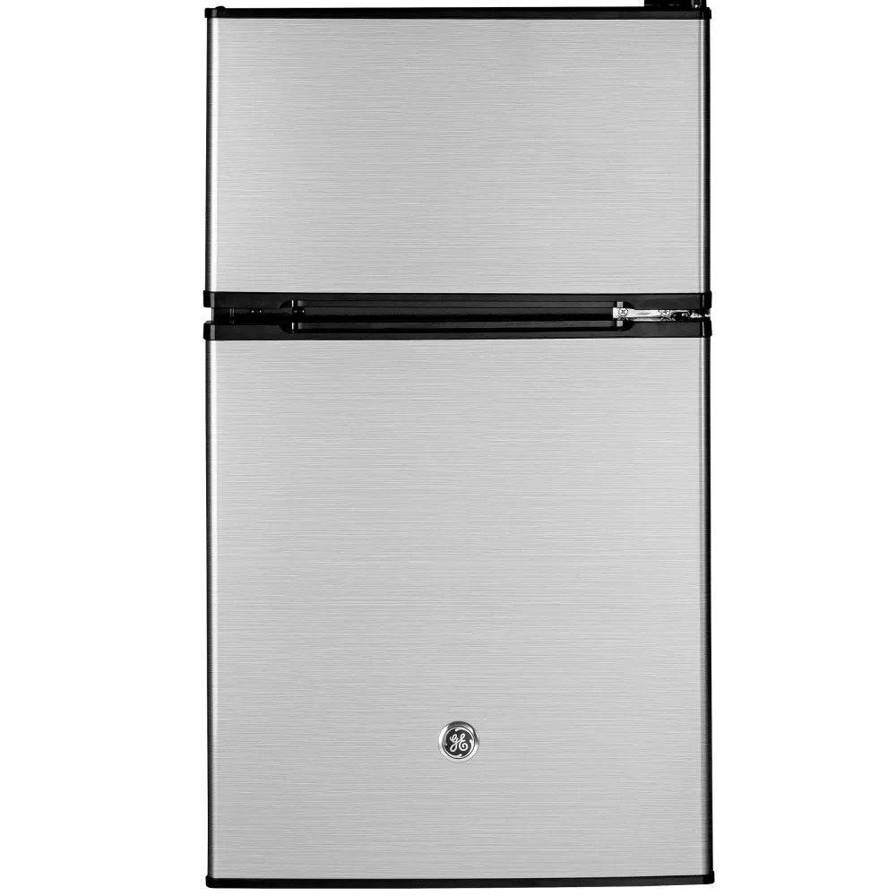 GDE03GLKLB - REFRIGERATORS - GE - Compact - Stainless Steel - Open Box - BonPrix Électroménagers