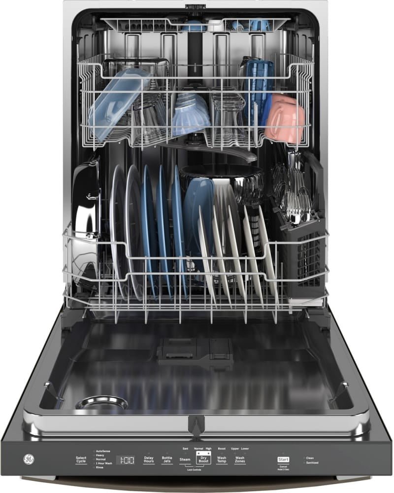 GDT670SMVES - DISHWASHERS - GE - Top Controls - Slate Grey - Open Box - BonPrix Électroménagers