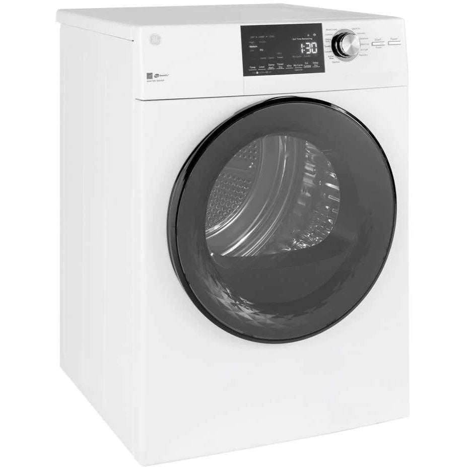 GFD14JSINWW - DRYERS - GE - Electric - White - Open Box - BonPrix Électroménagers