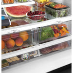 GFE26JMMES - REFRIGERATORS - GE - French 3 - Door - Slate Grey - Open Box - BonPrix Électroménagers