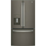 GFE26JMMES - REFRIGERATORS - GE - French 3 - Door - Slate Grey - Open Box - BonPrix Électroménagers