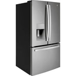 GFE26JYMFS - REFRIGERATORS - GE - French 3 - Door - Stainless Steel - Open Box - BonPrix Électroménagers