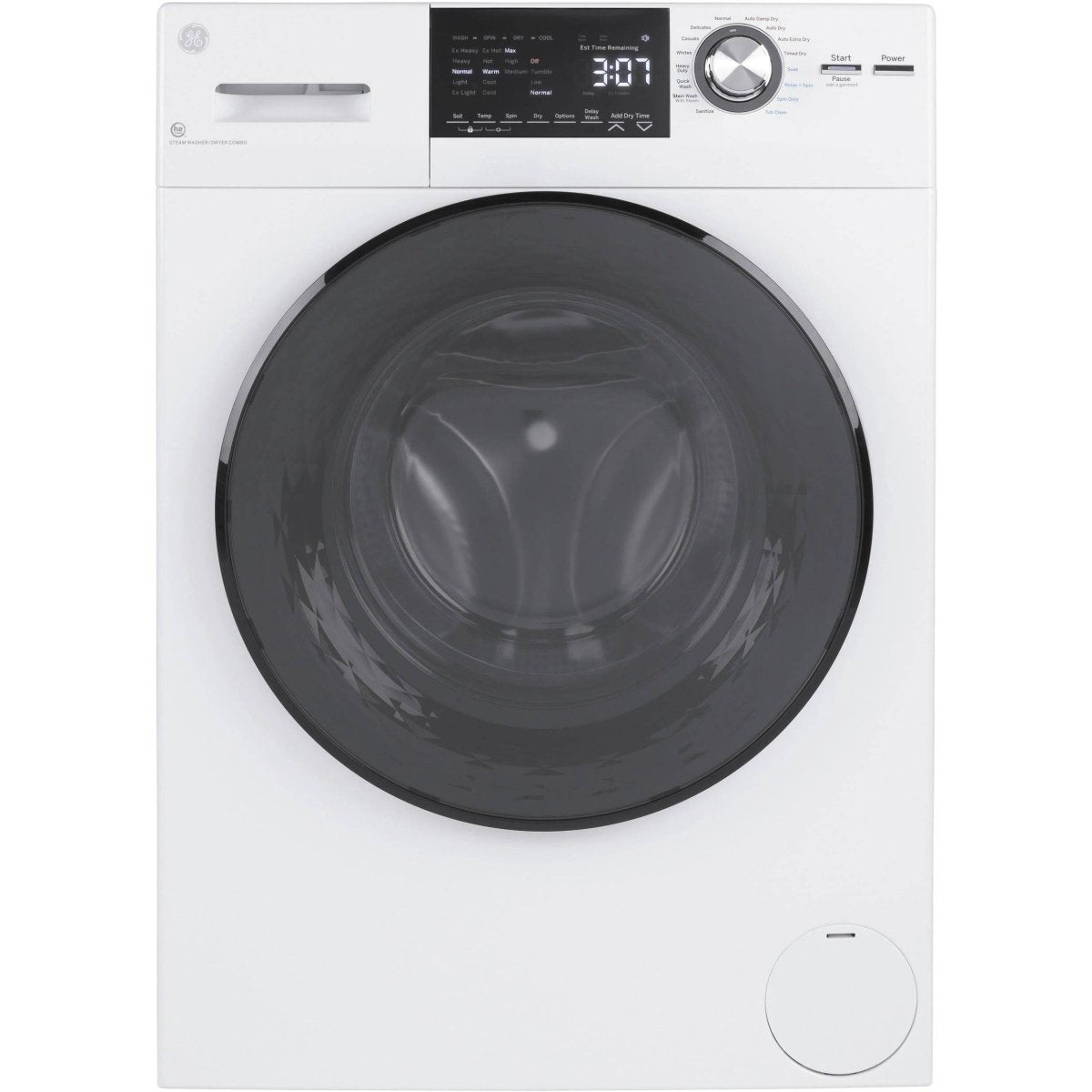 GFQ14ESSNWW - LAUNDRY CENTERS - GE - All - In - One - Electric - White - Open Box - BonPrix Électroménagers