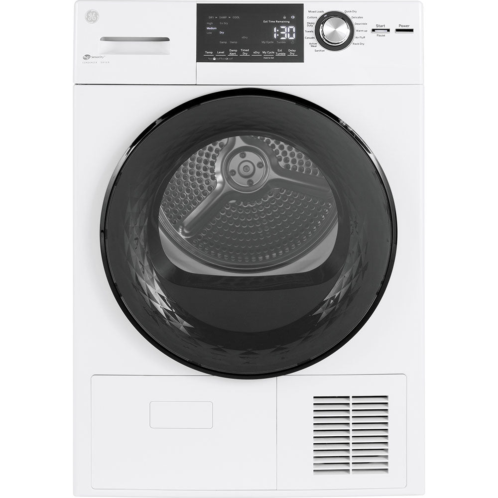 GFT14JSIMWW - DRYERS - GE - Electric - White - Open Box - BonPrix Électroménagers