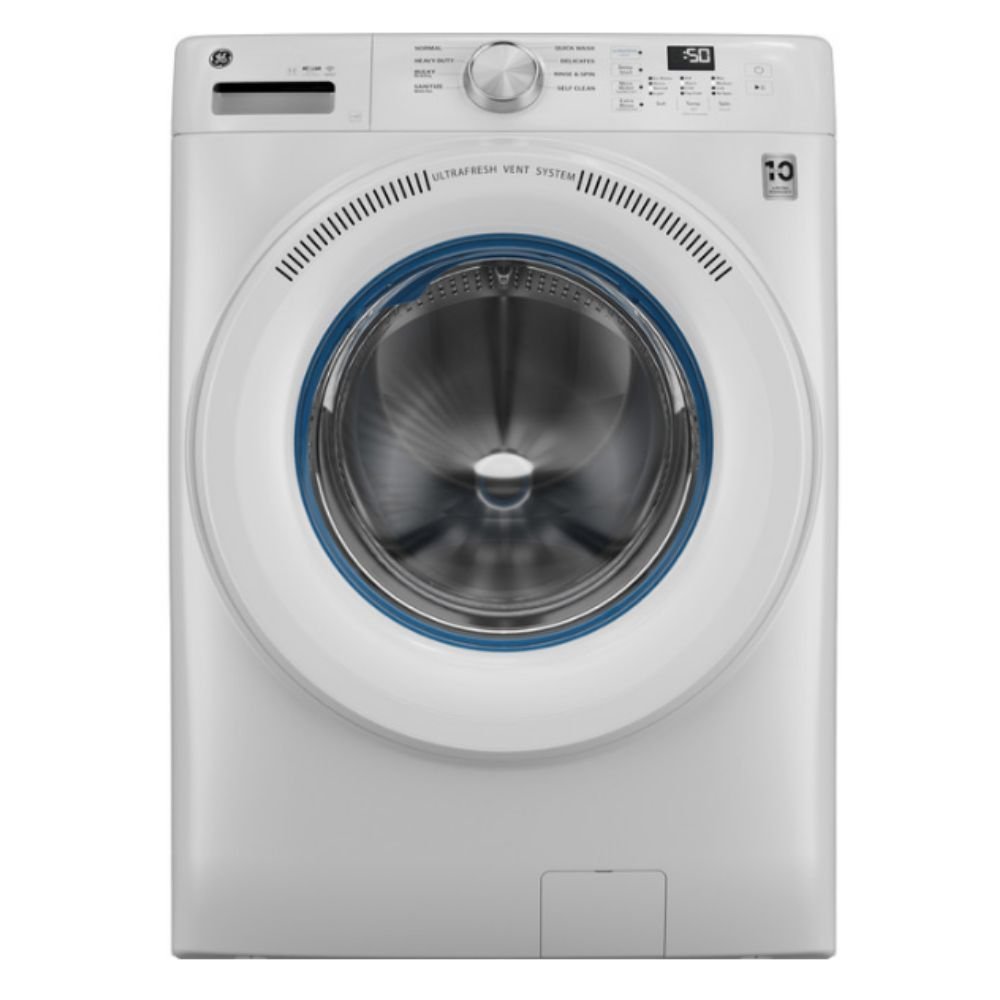 GFW350SSYWW - WASHERS - GE - Front Loading - White - Open Box - BonPrix Électroménagers