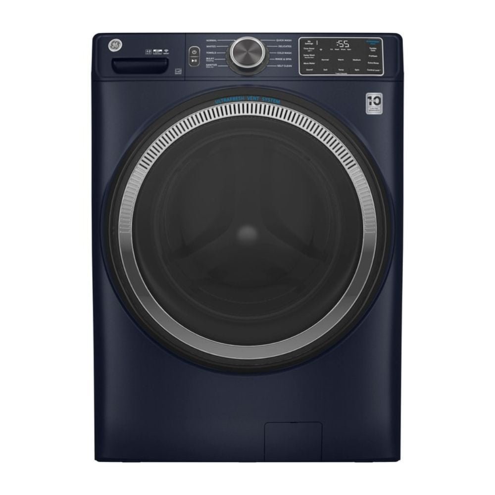 GFW550SPRRS - WASHERS - GE - Front Loading - Sapphire Blue - Open Box - BonPrix Électroménagers