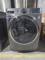 GFW655SPVDS - WASHERS - GE - Front Loading - Carbon Graphite - Open Box - BonPrix Électroménagers