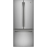 GNE21DYRKFS - REFRIGERATORS - GE - French 3-Door - Stainless Steel - Open Box - BonPrix Électroménagers