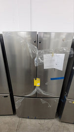 GNE27EYMFS - REFRIGERATORS - GE - French 3 - Door - Stainless Steel - Open Box - BonPrix Électroménagers