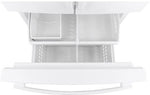 GNE27JGMWW - REFRIGERATORS - GE - French 3 - Door - White - Open Box - BonPrix Électroménagers