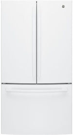 GNE27JGMWW - REFRIGERATORS - GE - French 3 - Door - White - Open Box - BonPrix Électroménagers