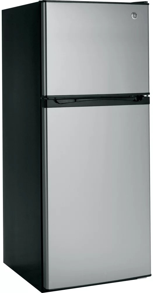 GPE12FSKSB - REFRIGERATORS - GE - Top Freezer - Stainless Steel - Open Box - BonPrix Électroménagers