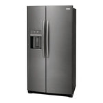 GRSC2352AD - REFRIGERATORS - Frigidaire Gallery - Side by Side - Black Stainless - New - BonPrix Électroménagers