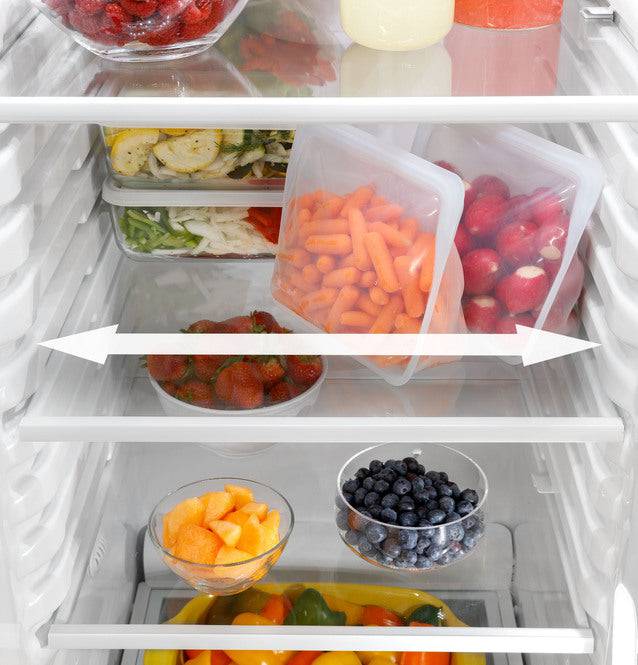 GSS23GMPES - REFRIGERATORS - GE - Side by Side - Slate Grey - Open Box - BonPrix Électroménagers