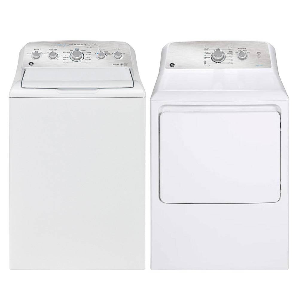 GTD40EBMRWS, GTW490BMRWS - GE - Laundry Pairs - Open Box - BonPrix Électroménagers