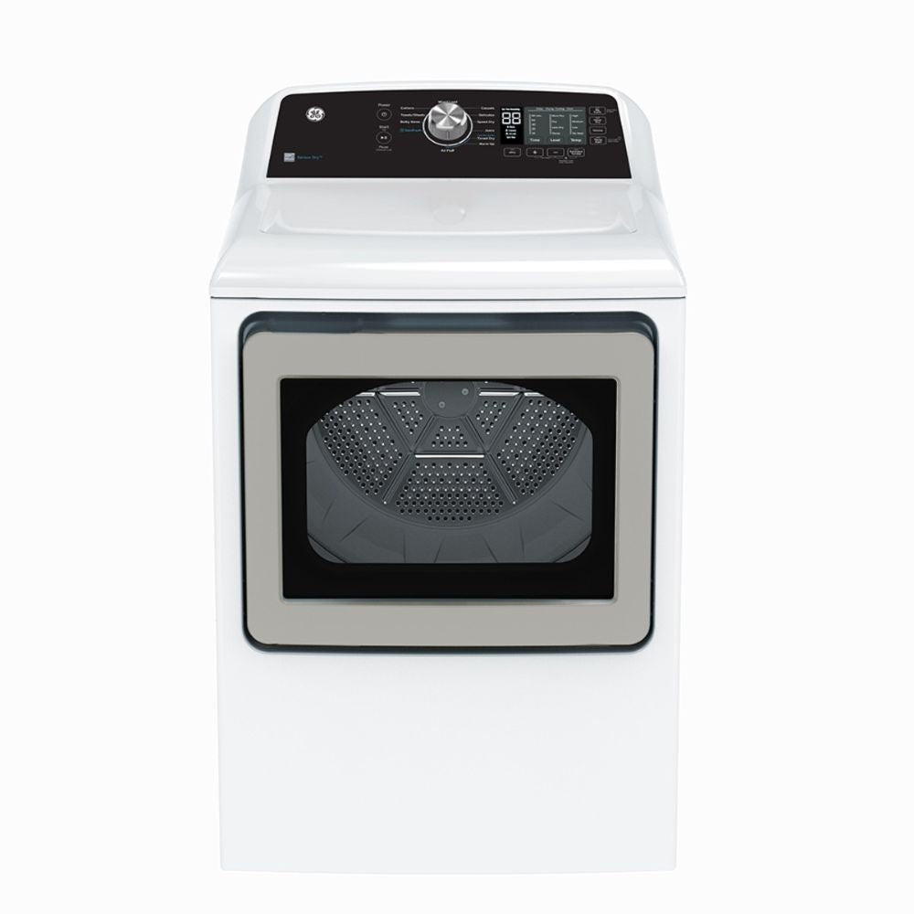 GTD68EBMRWS - DRYERS - GE - Electric - White - Open Box - BonPrix Électroménagers
